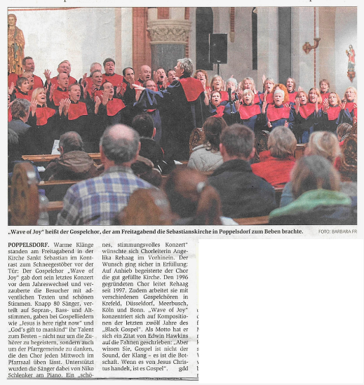 Artikel im  General-Anzeiger vom 10. Dezember 2012
