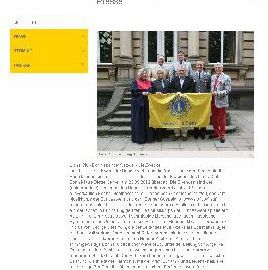 Abbildung von Online-Auftritt Presse des Lions Club Bonn vom 1. Dezember 2012: Text